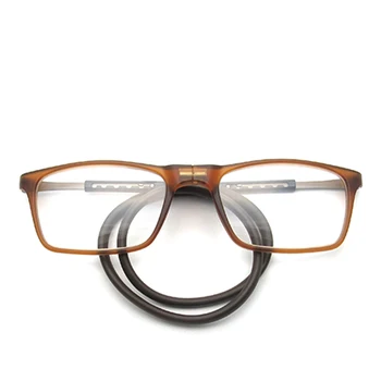 2021 kõrge kvaliteediga SM magnet imendumist rippus kaelas lugemise prillid meestele ja naistele kaasaskantav magnet lugemise prillid