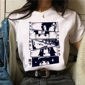 2021 Uus Harajuku Naljakas Cartoon T-Särk Naiste Mood Jaapani Anime T-särk Big Ullzang Graafiline Tshirt 90s Top Tees Naine