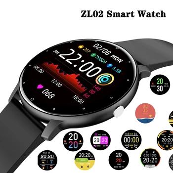 2021 ZL02 Naiste Smartwatch reaalajas ilmateadet Südame Löögisageduse Monitor IP67 Mehed Naised Smart Vaadata