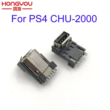 20pcs Algne kasutatud Laadimist Liides Sony Playstation 4 PS4 Slim CUH-2000 Konsooli USB Toide Laadija Pordi Pesa