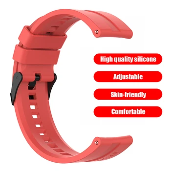 22mm Smart Watch Band kvaliteetne Pehmest Silikoonist Rihm Asendamine Watchband Vöö, Käevõru Huawei Vaadata GT2 Pro/GT 2e/GT