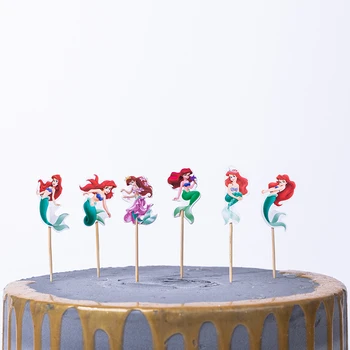 24tk Multifilm Miki Minni Hiirt Cupcake Toppers Partei Asjade Kids Sünnipäeva Pulm Baby Shower Kook Dekoratsioonid Pakkumise