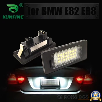 2tk Auto LED Arv numbrimärgi LED-Litsentsi Lamp BMW E39 E82 E88 E46 E90 E91 E92 OEM Nr 63267165646 63267193293