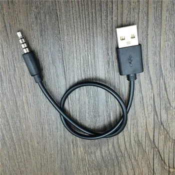 3,5 mm AUX Audio USB 2.0 Mees Laadija Kaabel Adapter Kõrvaklappide Juhe mp3-sinine hammas kõrvaklapid