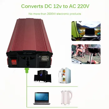 30W päikesepaneel 220V Päikeseenergia Süsteemi PET 12V Aku Laadija ja Inverter 1500W USB Kit-Täielik Töötleja Kodu Grid Laagris Telefon