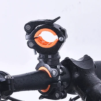 360 Kraadi Pöörlevad Jalgrattaga Jalgratta Valgus Topelt Omanik LED Esi-Taskulamp, Lambi Pump Lenkstangi Paigaldi Omanik Jalgratta Accessorie Bl