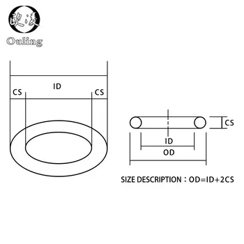 390PCS Räni O-rõngas Silikoon/VMQ Kummist Rõngastihend Komplekti 30Sizes O-rõngas Tihend Kummist Seib Tihend O-Ring Komplekt Valik Set Komplekt Box