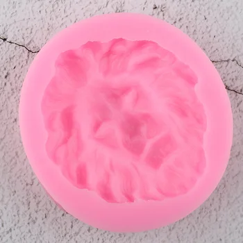 3D Lõvi Pea Silikoonist Vormid Šokolaadi Fondant Kook Dekoreerimiseks Vahendid DIY Sugarcraft Cupcake Torukübar Candy Polymer Clay Hallitusseened