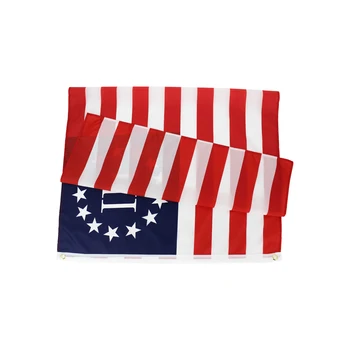 3x5ft Betsy Ross Nyberg III Lipu Threeper Kolm Protsenti 3% Revolutsiooniline Sõda 76