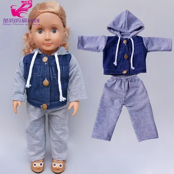 43cm Baby Doll Poisi Riideid-Püksid Komplekt 18