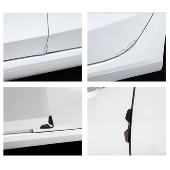 4tk/set PVC Auto Ukse Serva Valvurid Alumises Nurgas Anti-scratch Protector Ribadeks Buick Regal Lakrossi Excelle GT/XT/GL8/ENCORE