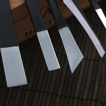 7tk/Set Nahast lõikeriistaks DIY Käsitöö Lõigatud Serv Kaapimis-Nikerdamist Lõiketera Leathercraft CuttingTool jaoks Segast Noad Pape
