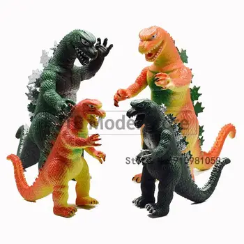 8 Tolline Godzilla Figma Joonis Filmi Tegevus Anime ABS Mudel Q Versioon Töölaua Kogumise sisustustarbed Kingitus Lastele Mänguasjad