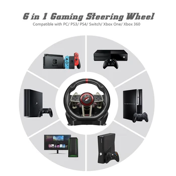 900° võidusõidu mängud rool arvuti õppe auto simulatsiooni sõidu masin gaasi-piduri käigukang täis komplekt PS4