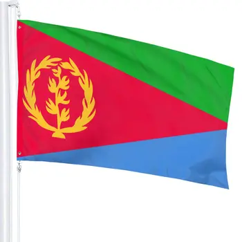90x150cm Ajaloolise Lipu Eritrea 1952-1962 jõulukaunistused Lipp