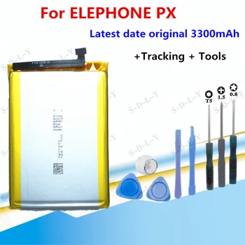 Algne ELEPHONE PX Telefoni Aku 3300mah 3.85 V ELEPHONE - P X 4GB 64GB Nutitelefoni MKT MT6763 6.53