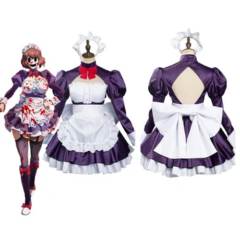 Anime kõrghoone Sissetungi Neiu-fuku Kamen Cosplay Kostüüm Neiu Kleit Varustus Halloween Carnival Ülikond