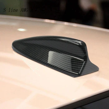 Auto Disain Carbon Fiber Antenn Shark Fin Antennid Hõlmab Kleepsud BMW 3-Seeria, E90 X5 E70 X6 E71 X3 F25 X1 E84 Tarvikud