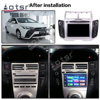 Auto GPS Navigatsiooni Toyota Yaris 2005 - 2011 Raadio Diktofon Android Multimeedia Mängija Carplay Audio Stereo Ekraani juhtseade