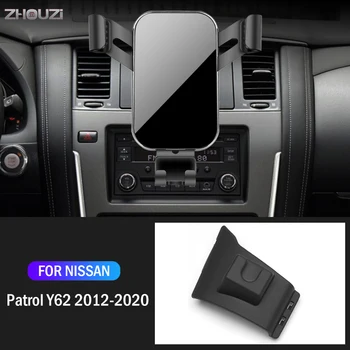 Auto Mobiiltelefoni Omanik Nissan Patrol Y62 2012-2020 Special Air Vent Seisma GPS Raskuse Navigatsiooni Bracket Auto Tarvikud