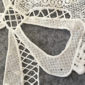 Bowknot Tikand, Pits Krae Lindi Pearl Lace Trim DIY Käsitsi Õmblemine Kleit Asjade Kaunistamiseks