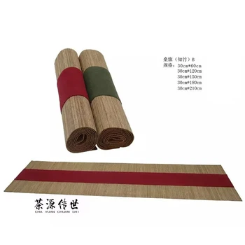Chayuanchuanshi Hiina Tabelis Koha Retro Riigi Stiili Kung Fu Tee Kõrge Kvaliteediga Hiina Käsitöö Bambus Mati Tee Tseremoonia
