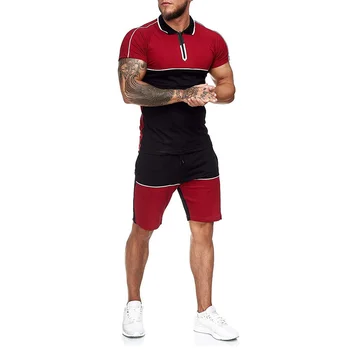 DAILOU Fashion T-särk, lühikesed Püksid Komplekti Meeste Spordi-Suvine Meeste Riided Lühikeste varrukatega T-särk, lühikesed Püksid Luksuslik Vabaaja 2PC Ülikond