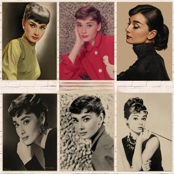 Diamond Maali Komplekt Audrey Hepburn Filmis Retro 3D Mosaiik Tikandid ristpistes Kunsti Esteetilise Kodu 5D Diamond Maali