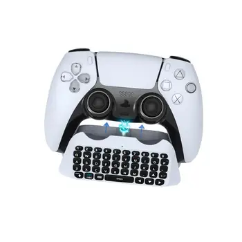 Eest PS5 Gamepad Mount Mini Klaviatuuri Mängu Töötleja 3,5 mm Traadita Mängu Klaviatuur Bluetooth 3.0 Kontroller Vestlus Pad