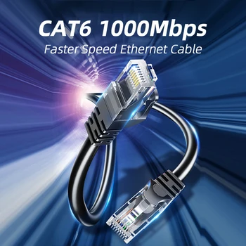 Etherneti Kaabel RJ45 CAT6 Gigabit Lan Kaabel UTP RJ45 võrgukaabli Jaoks Cat6 Ühilduv Patch Cord For Modem Ruuteri Ethernet Kaabel