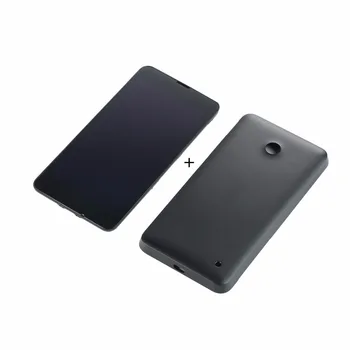 For Nokia Lumia 630 635 RM-977 RM-978 LCD Ekraan Puutetundlik Digitizer+Aku tagakaas koos Power Helitugevuse Nupud