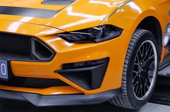 Ford Mustang 2018-2020 Populaarne Must Ees Mootori Kate Udutule Kate Aknaluugid Louvers Teenetemärgi Kate Sisekujundus