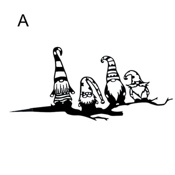 Gnomes Metal Art Kaunistamiseks Oma Hoovis Puu Metalli Kunst Lihavõtted Õue Aia Kaunistamiseks Väljas Lindude Aed Terasest Märk D04