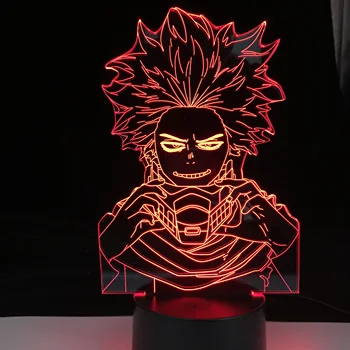 Hitoshi Shinso Kerge Anime Minu Kangelane akadeemiliste Ringkondade Led Night Light Hitoshi Shinso Lamp Tuba Deco Sünnipäeva Kingitus Dropshipping