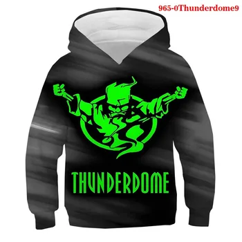 Hot Müük Thunderdome 3D-Topp Poiste/Tüdrukute Vabaaja Fliis Sviitrid Hardcore Wizard Prindi Meeste Riietus Vabaaja-Suurpärase Mees