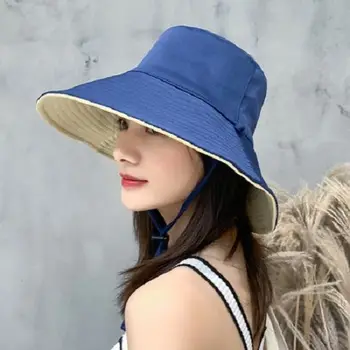 Kalamees Müts sunhat 2020 Väljas Reisi Vabaaja Kahepoolne Kopp Müts Mehed Naised Suvel korea Fashion Murra Päike kalapüügi Mütsid