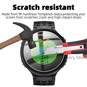 Karastatud Klaasist Kaitse Garmin Lähenemine S6 S60 S62 S40 S4 Screen Protector Smartwatch Kaitsta Anti-Scratch HD Glass Film