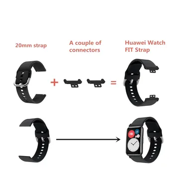 Kella Rihm Pistik Watch Band Adapter -Huawei Vaadata Sobivus Vaadata Ühendus