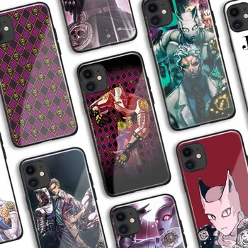Killer Queen Yoshikage Kira Jojo Pehmest silikoonist Klaas Telefoni juhul katab kest iPhone SE 6s 7 8 Plus X-XR, XS 11 Pro 12 mini max
