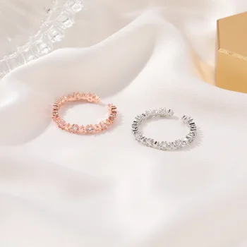 Korea Crystal Pentagramm Ringi Kuld, Hõbe Värvi Rõngad, Naiste Ehted Resizable Star Ringi Ehted Anel Anillos Aneis Bague