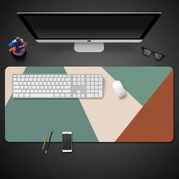 Kummist Hiirepadjad Suur Büroo Tabel Hiired Pad Arvuti Desk Hiire Matt Klaviatuur Pad Laptop/Desktop Orgainzer Libisemiskindlad