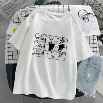 Kuum Jaapani Anime Lubadus Neverland T-särk naiste Harajuku Cartoon T-särk streetwear lühikeste varrukatega graafiline tee lahti T-särk tops