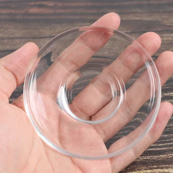 Kuumakindel läbipaistvast Klaasist Taldrik Liiki kuumakindel läbipaistvast Klaasist Taldrik Tee Kohvi Juua Tassi Kruus - Suurus S/L