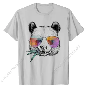 Lahe Panda T-Särk - Naljakas Panda Karu Päikeseprillid Särk Isikupärastatud Puuvill Meeste Tops Särgi Suvel Uus Saabumisest, Top, T-särgid