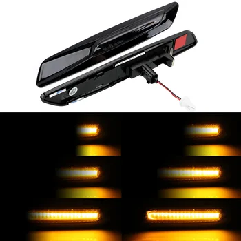 LED suunatule Auto Dünaamiline Pool Sm-i Paari Signaal Lamp Blinker Kerge BMW E60 e61 seadmesse E81 E82 E88 E90 E91 E92 E93