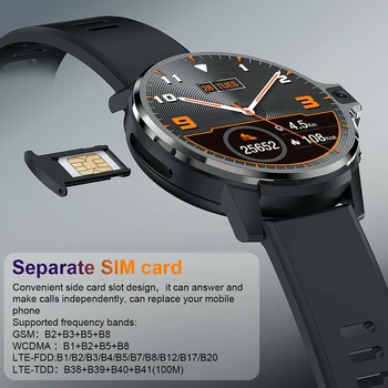 LEMFO LEMP Smart Watch 4G GPS, Wifi, Android Dual Süsteemi 64GB ROM 1050Mah Suur Aku Smartwatch Android ja IOS 1.6 Tolli