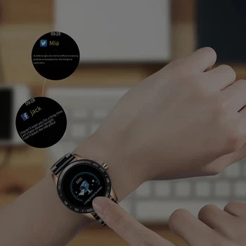 LIGE 2021 Uus Smart Watch Meeste LED Ekraan Südame Löögisageduse Monitor vererõhu Fitness tracker Sport Watch Veekindel Smartwatch