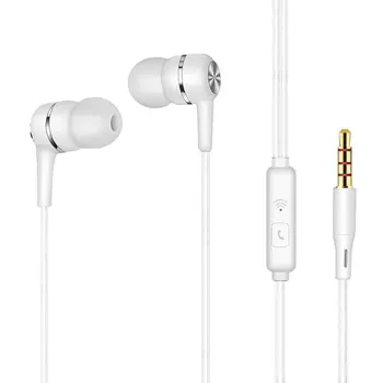 Lihtne Universaalne In-ear Kõrvaklapid Inline-Arvuti-Telefon-Nisu Peakomplekti Juhe Peakomplektiga Bluetooth Kõrvaklapid V4.2 Stereo