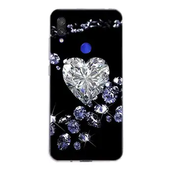 Luksus Teemant Armastus Silikoon Fundas Puhul Xiaomi Redmi Märkus 9S 9 8 8T 7 K20 K30 Pro 4 4X 5 Pluss 9A 6A 8A 7A S2 Kaas