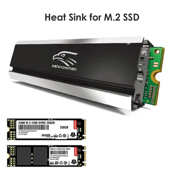 Lumememm M. 2 SSD Radiaator Jahedamaks 2280 Solid State kõvaketas Radiaator M2 NGFF PCI-E NVME Kahepoolne Jahutus